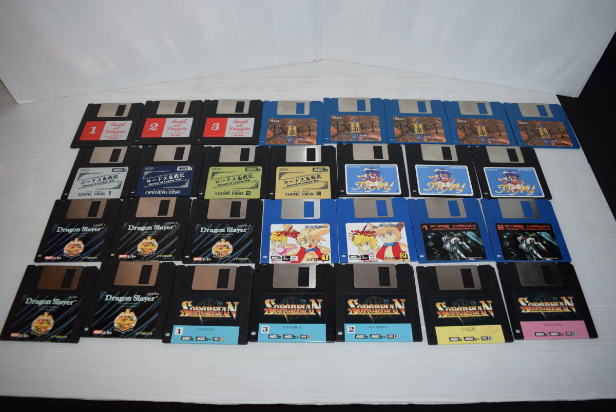 MSX MSX2 ゲームソフト 6本セット