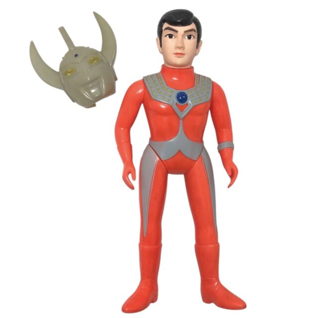 ウルトラマンタロウ ソフビ マスク付 約30cm ブルマァク