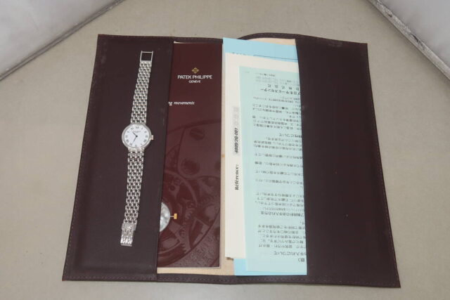 PATEK PHILIPPE カラトラバ 4809/2G-001 手巻き レディース腕時計