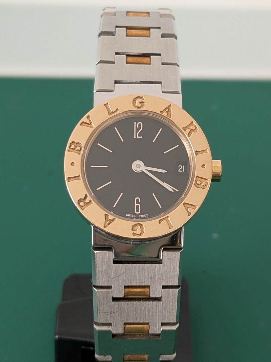 BVLGARI ブルガリブルガリ デイト クォーツ 腕時計