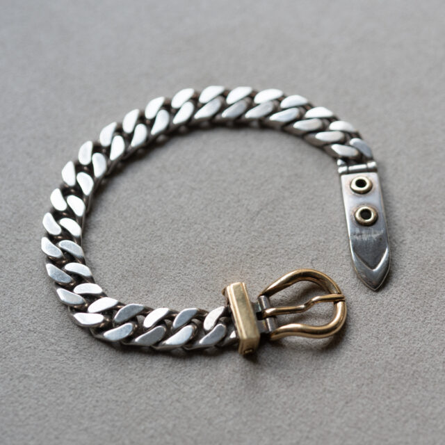 HERMES ブックルセリエ YGミックス 18K ブレスレット