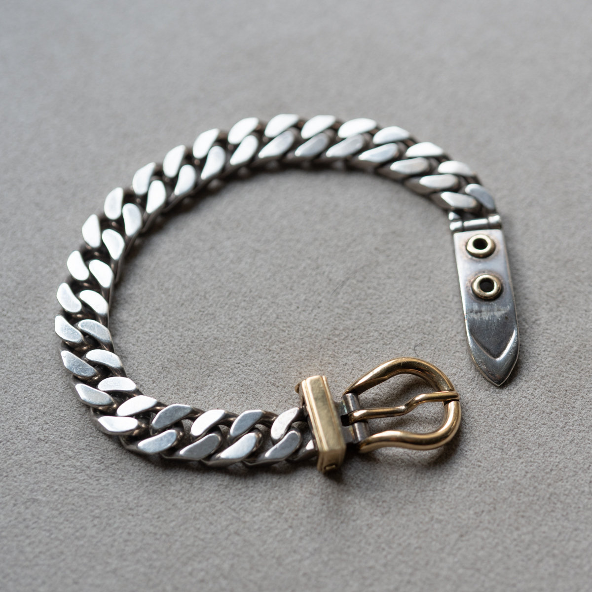 HERMES ブックルセリエ YGミックス 18K ブレスレット