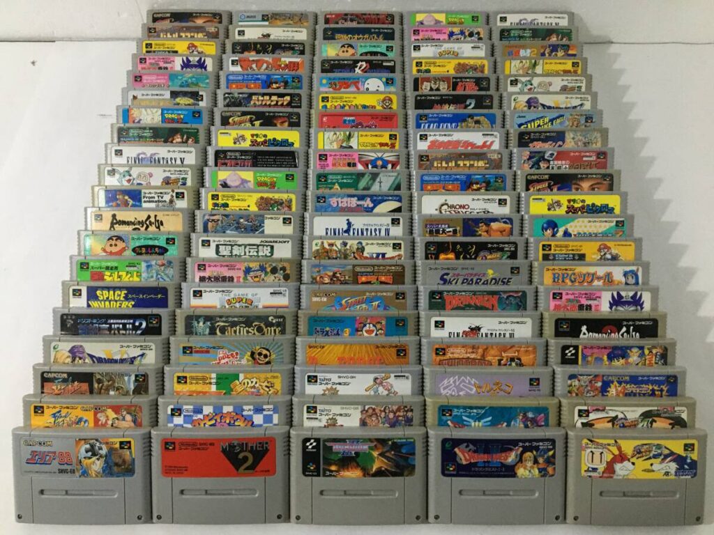 スーパーファミコン ソフト 100本セット
