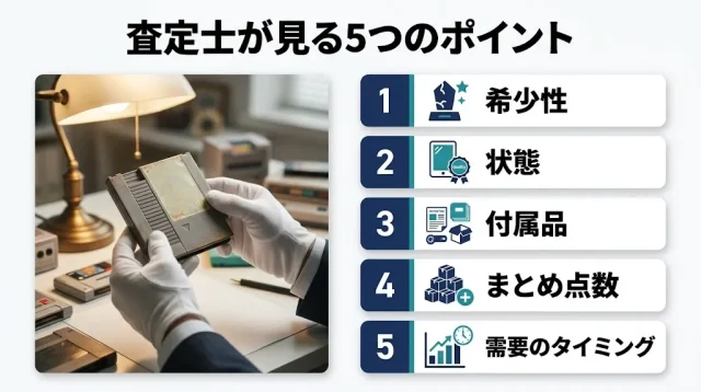 査定担当が最初に見る5つのポイント