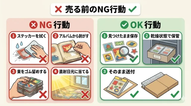 売る前にやってはいけない5つのNG