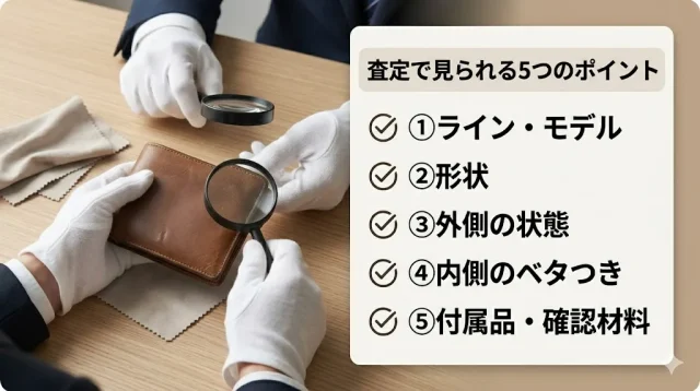 査定スタッフが実際に見ている5つのポイント