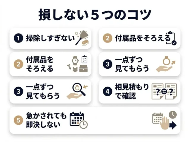 骨董品を高く・損なく売る5つのコツ