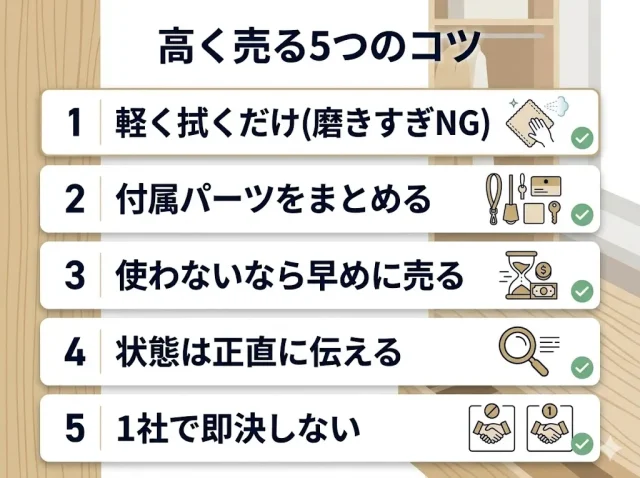 フェンディを高く売る5つのコツ