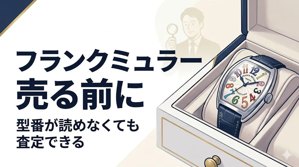 フランクミュラー買取｜型番が読めなくても査定できる方法