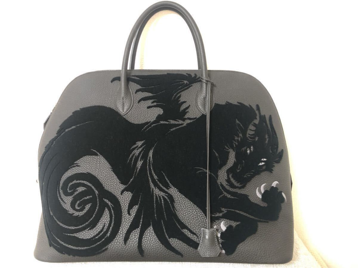 エルメス ボリード シメール ドラゴン 45cm