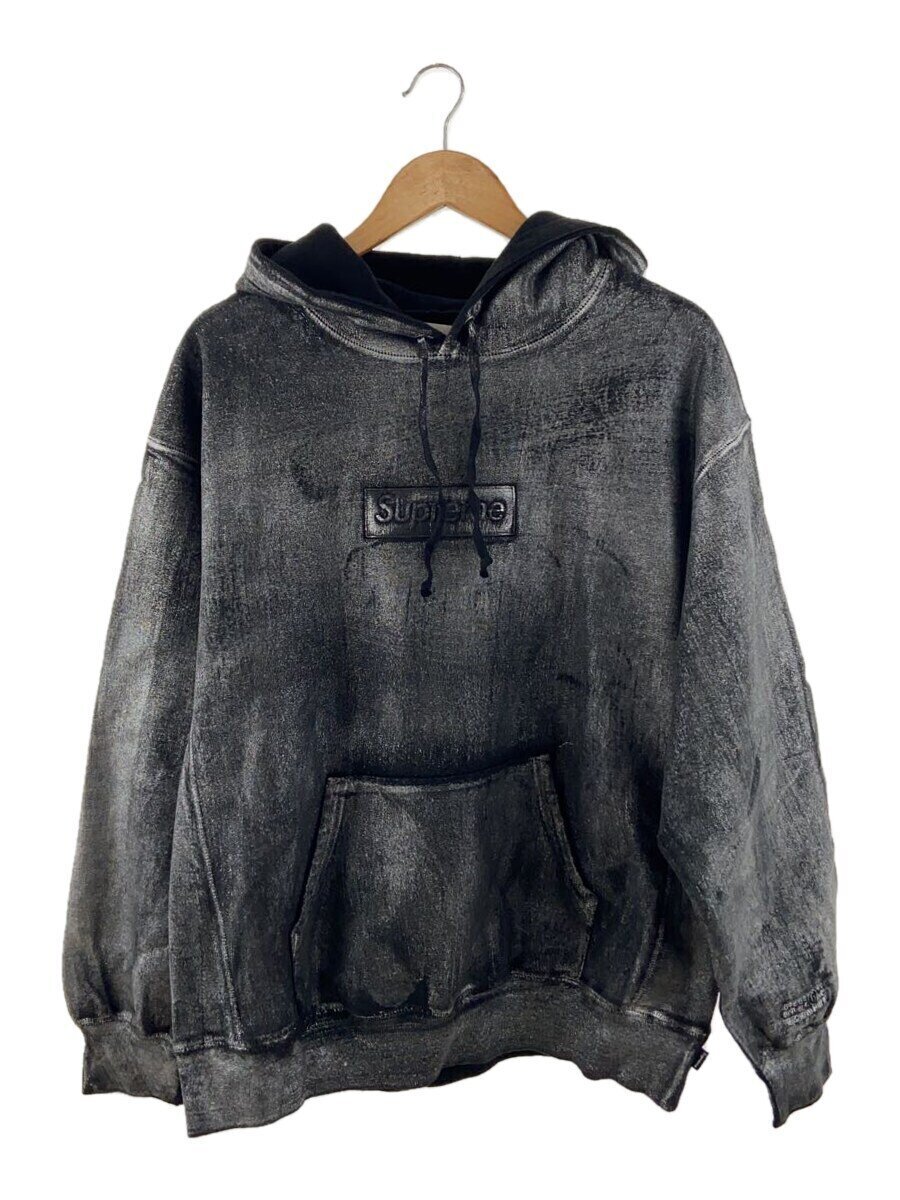 Supreme 24SS Foil Box Logo Hooded Sweatshirt L シルバー