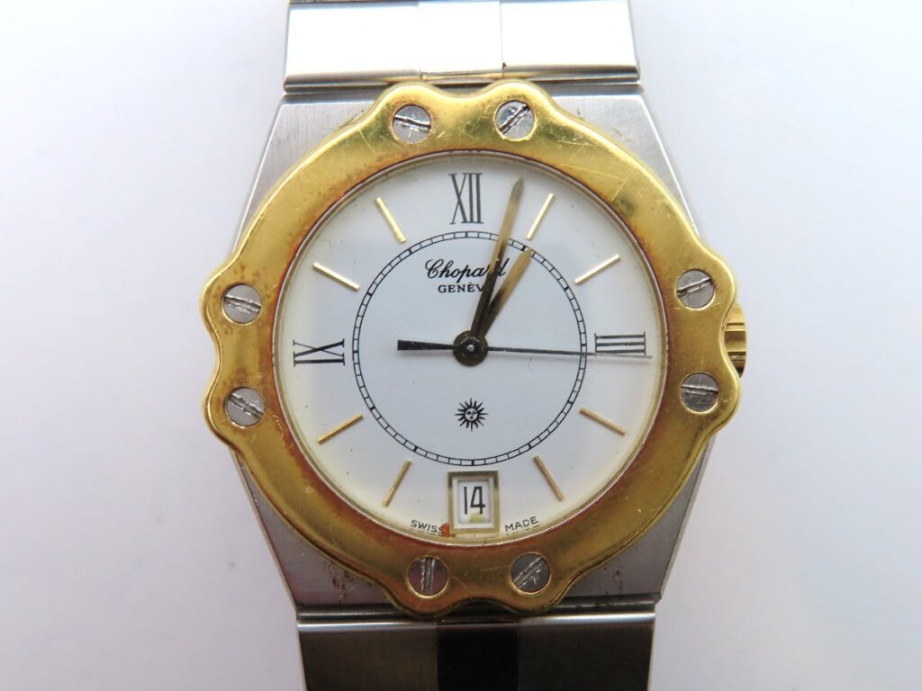 ショパール サンモリッツ 8023 SM31045 SS/YG 腕時計