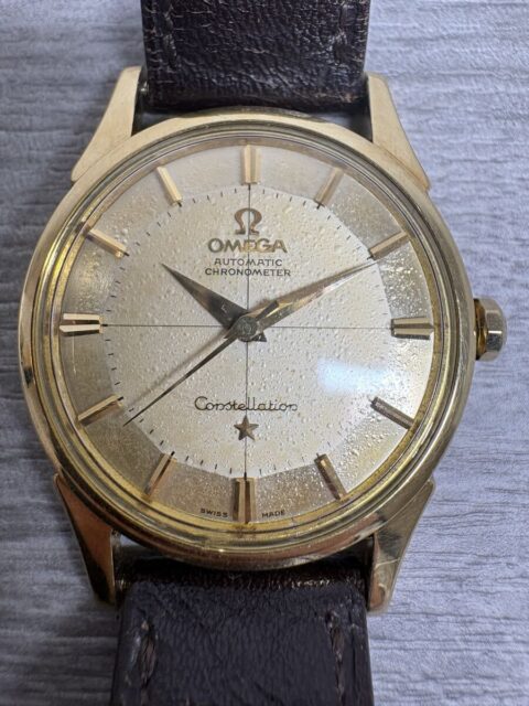 OMEGA オメガ コンステレーション 腕時計 自動巻き K18 750