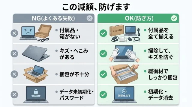 査定で減額される「広島でよくある失敗」と防ぎ方
