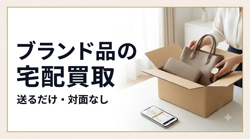 ブランド品の宅配買取で失敗しない判断軸と業者選び5つの基準
