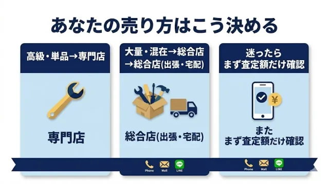 あなたの売り方はこう決める