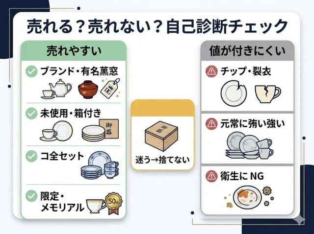 売れる食器・売れない食器の見分け方