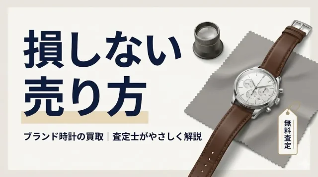 ブランド時計買取で損しない売り方｜査定士が教える失敗回避ガイド