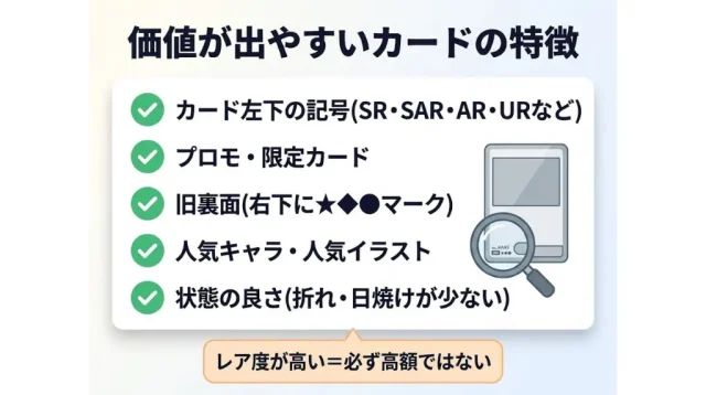 自分のカードに価値があるか、最低限の見分け方