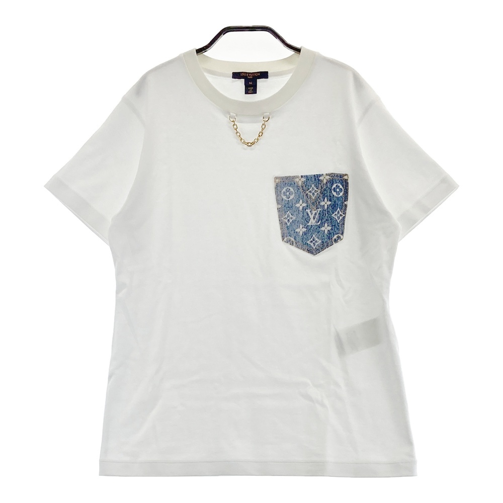 LOUIS VUITTON ルイ ヴィトン 22SS 半袖Tシャツ モノグラムポケット M