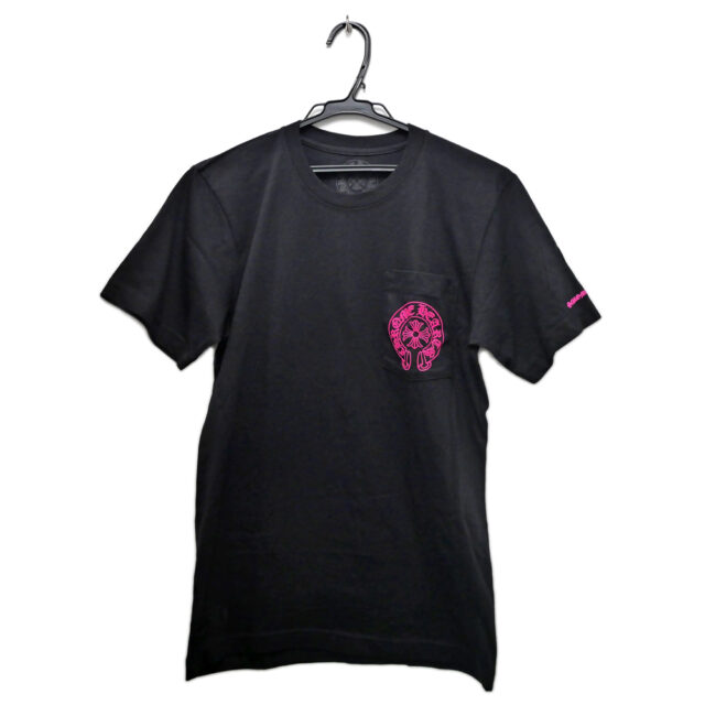 CHROME HEARTS クロムハーツ ホースシュー ロゴ ポケット Tシャツ S