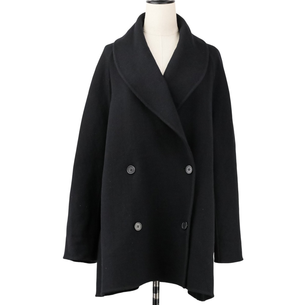 THE ROW ザロウ POLLI JACKET ショールカラーショートコート XS ブラック