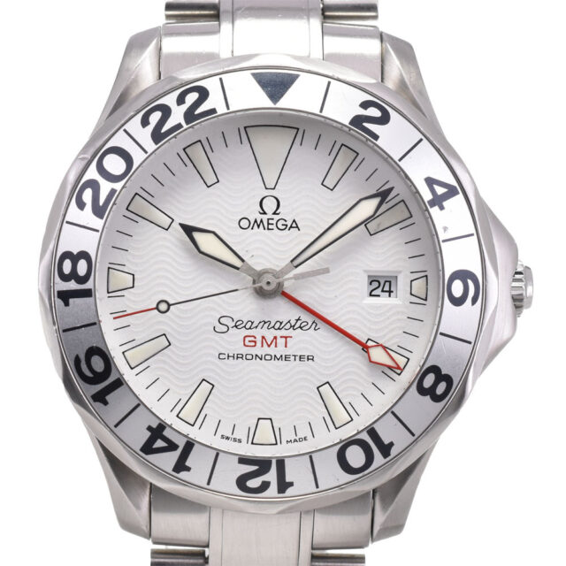 オメガ シーマスター300M GMT デイト 2538.20 自動巻き メンズ