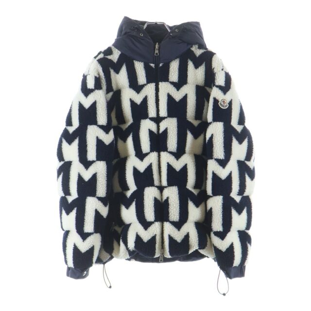 MONCLER モンクレール 23AW リバーシブル フーディー ボアダウンジャケット