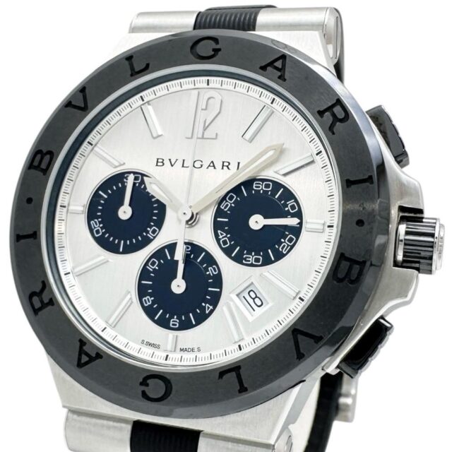 BVLGARI ブルガリ ディアゴノ クロノ DG42SCCH メンズ腕時計