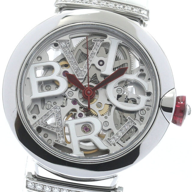 ブルガリ BVLGARI ルチェア LU33S 自動巻き レディース腕時計
