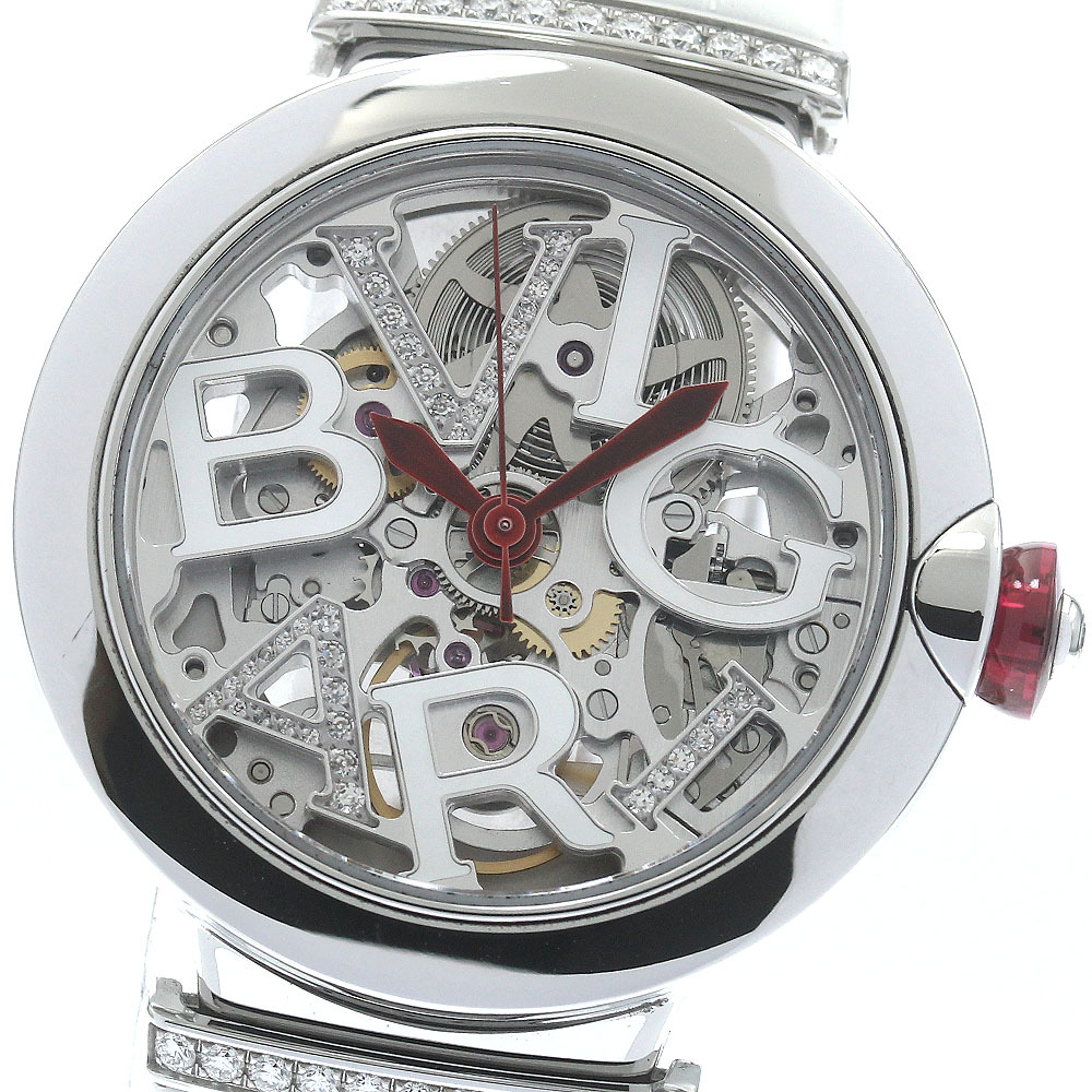 ブルガリ BVLGARI ルチェア LU33S 自動巻き レディース腕時計