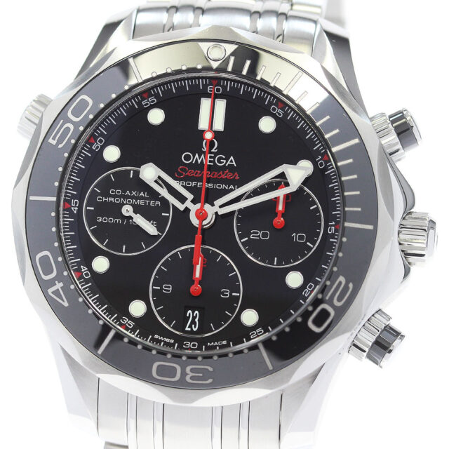 OMEGA オメガ シーマスター300 コーアクシャル クロノメーター 自動巻き メンズ