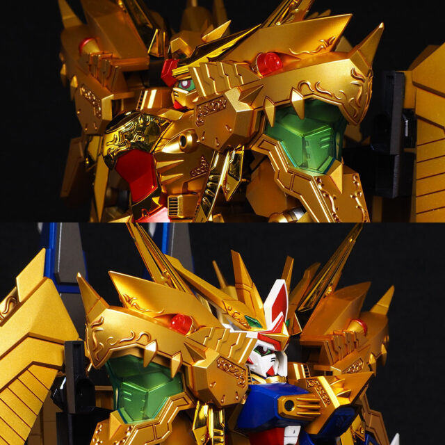 元祖SDガンダム スペリオルカイザー/ゴッドカイザー 塗装済み完成品