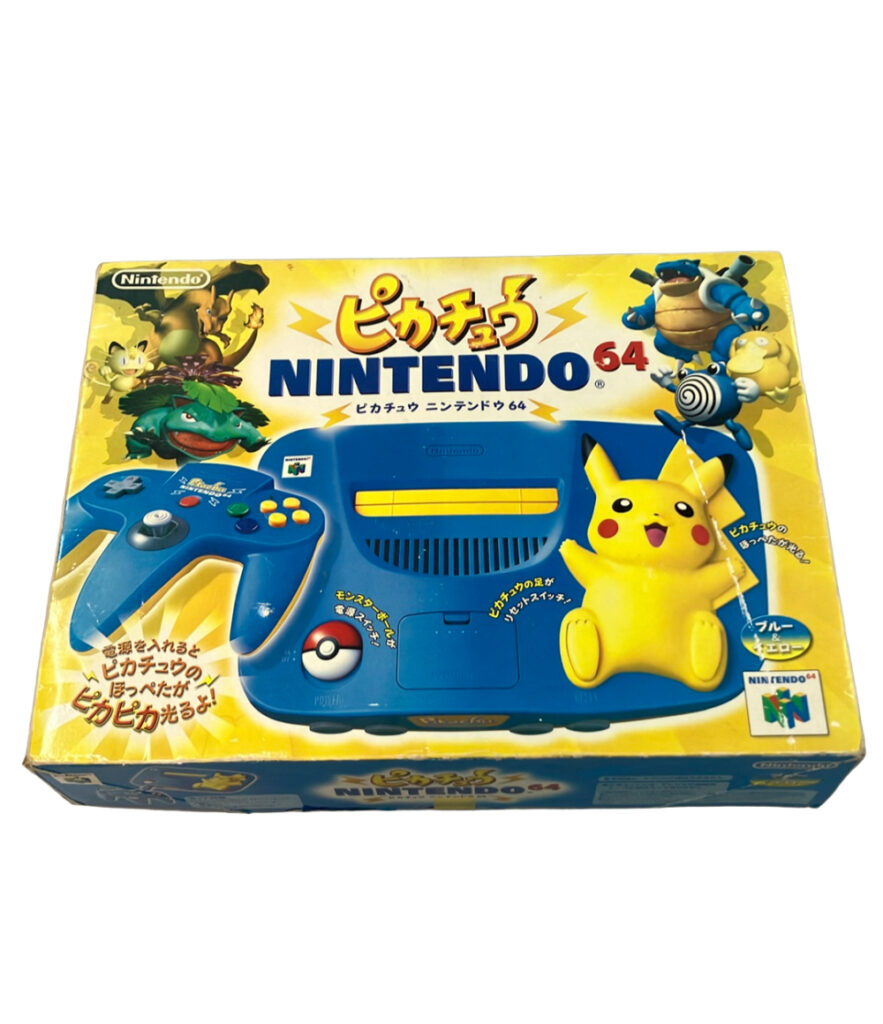 Nintendo64 ピカチュウ ブルー&イエロー