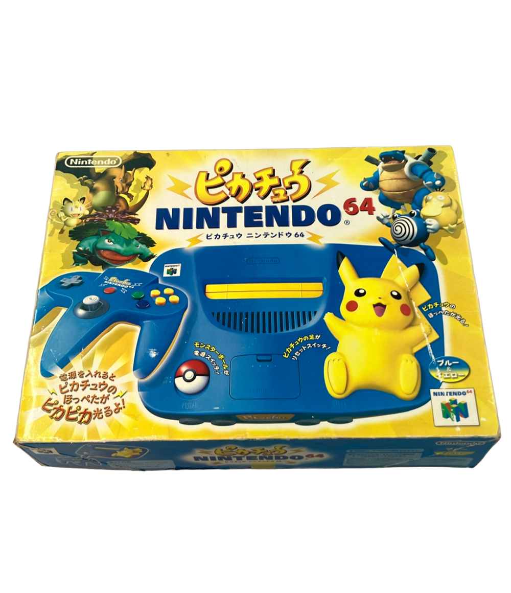 Nintendo64 ピカチュウ ブルー&イエロー