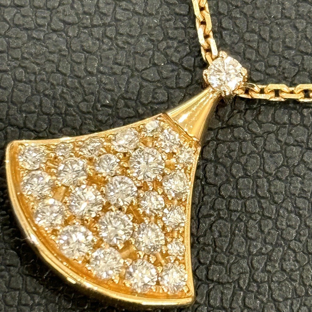 BVLGARI ブルガリ ディーヴァ ドリーム ネックレス Au750 K18PG