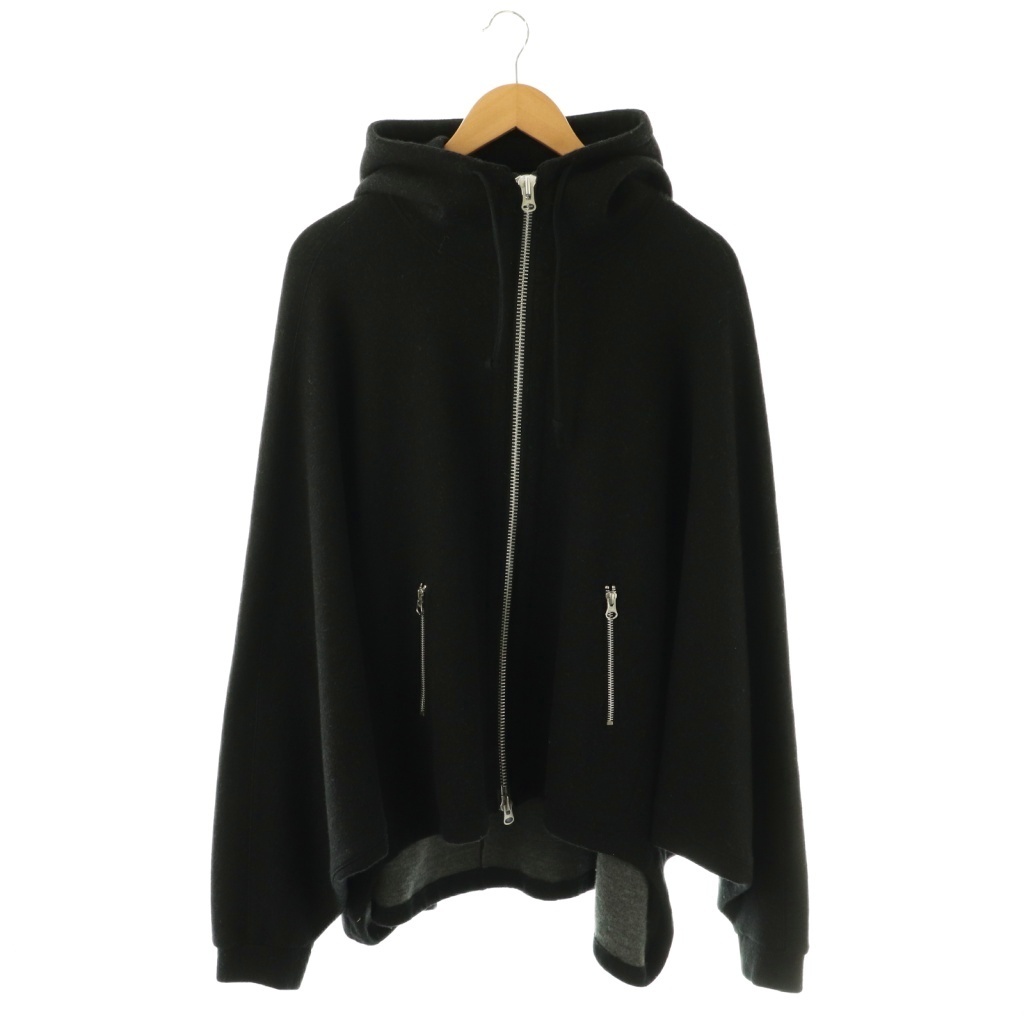 コグ ザ ビッグスモーク LINDA PUFFY HOODIE パーカー ブラック