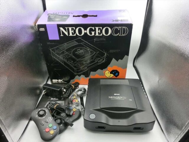 SNK ネオジオCD NEO-GEO CD-T01 本体一式