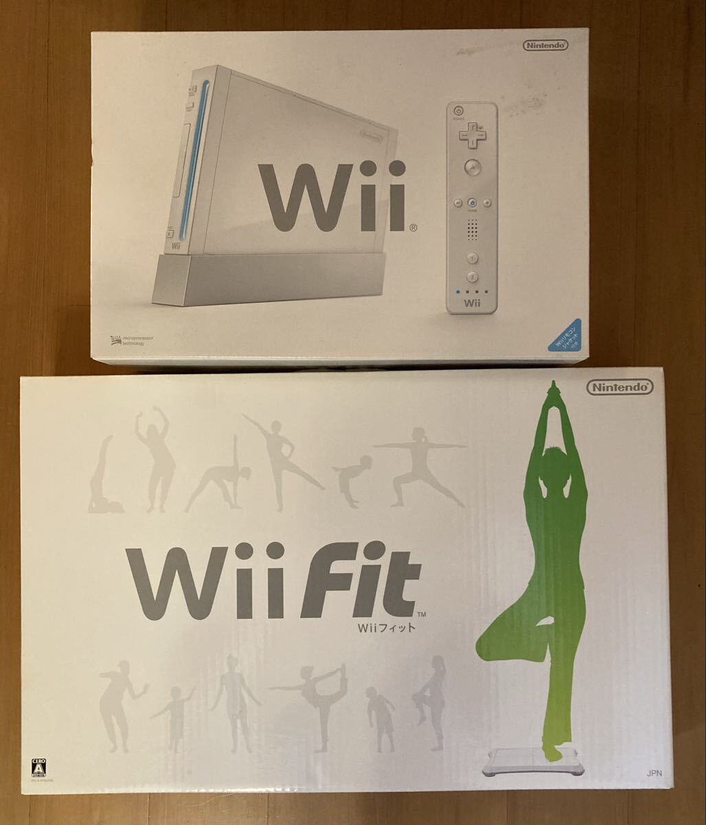 任天堂 Wii 本体 RVL-001 Wii Fit セット