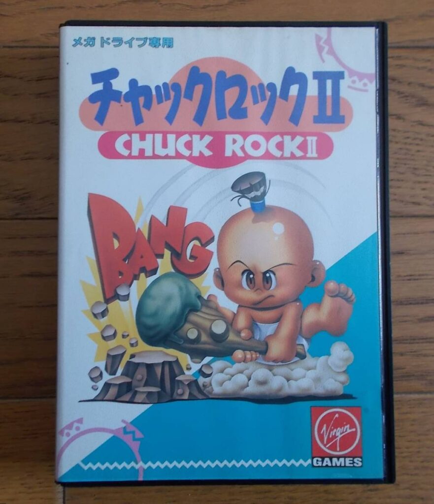 チャックロックⅡ SEGA MD 国内正規版
