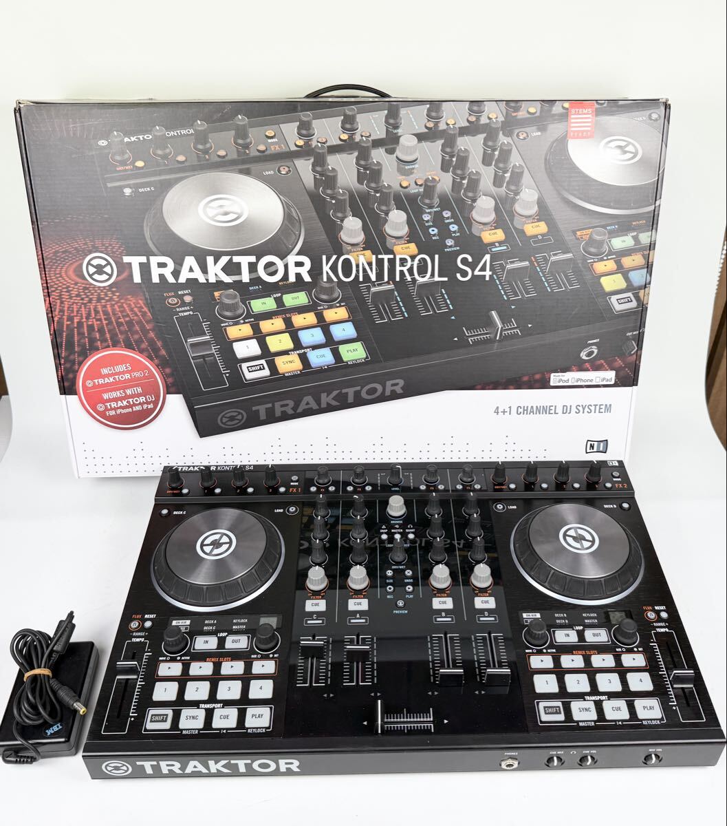 Native Instruments TRAKTOR KONTROL S4 MK2 DJコントローラー