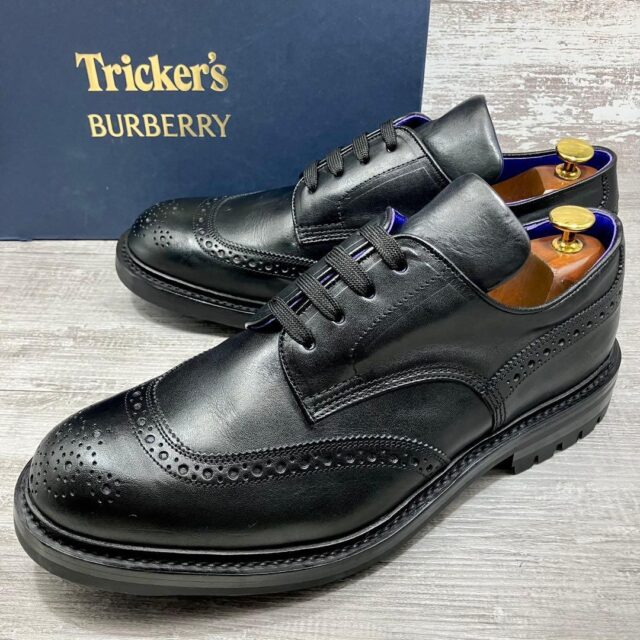 Tricker’s × BURBERRY DEVON デヴォンブローグ UK11 革靴