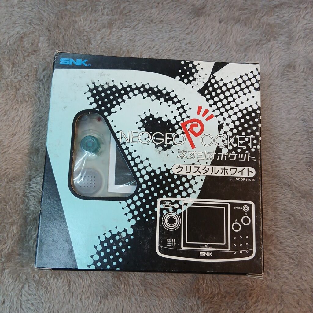 SNK NEOGEO POCKET クリスタルホワイト 本体