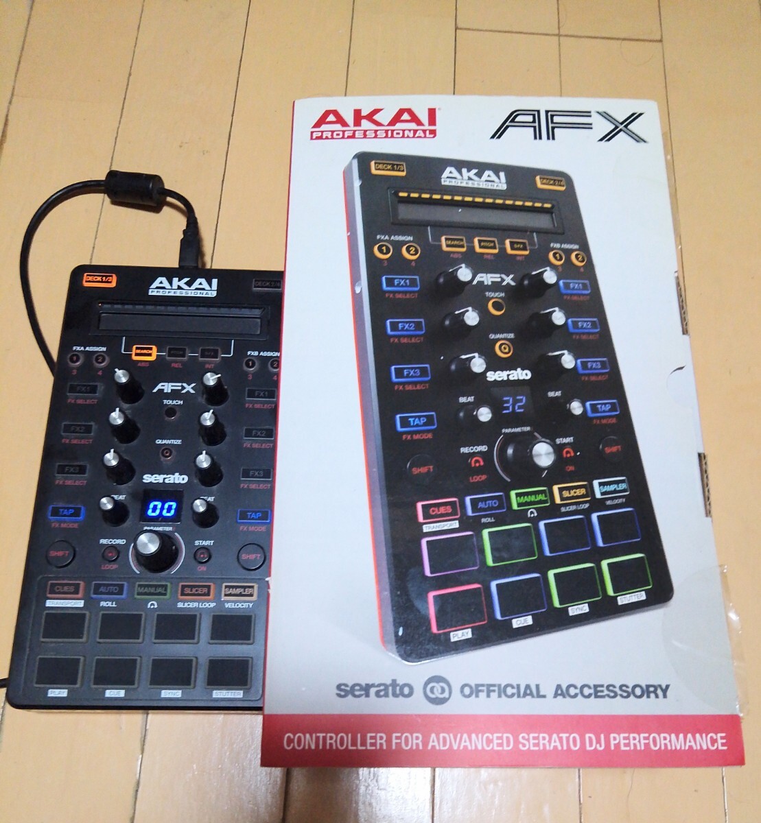AKAI AFX Serato DJ対応 サブDJコントローラー