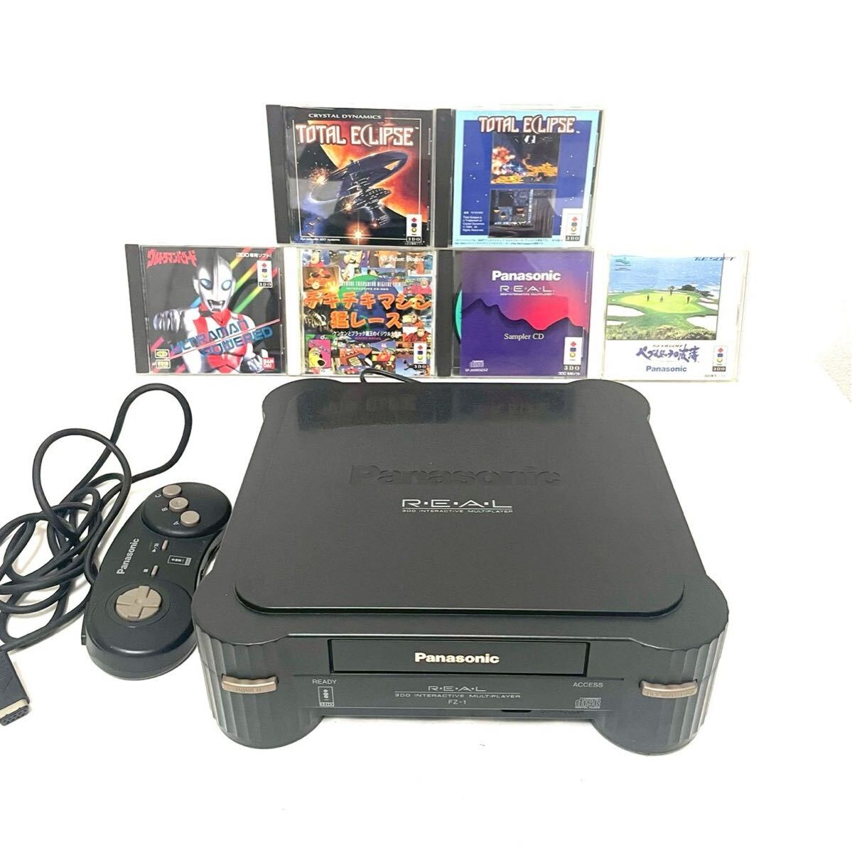 Panasonic 3DO FZ-1 ゲーム機 コントローラー ソフト セット