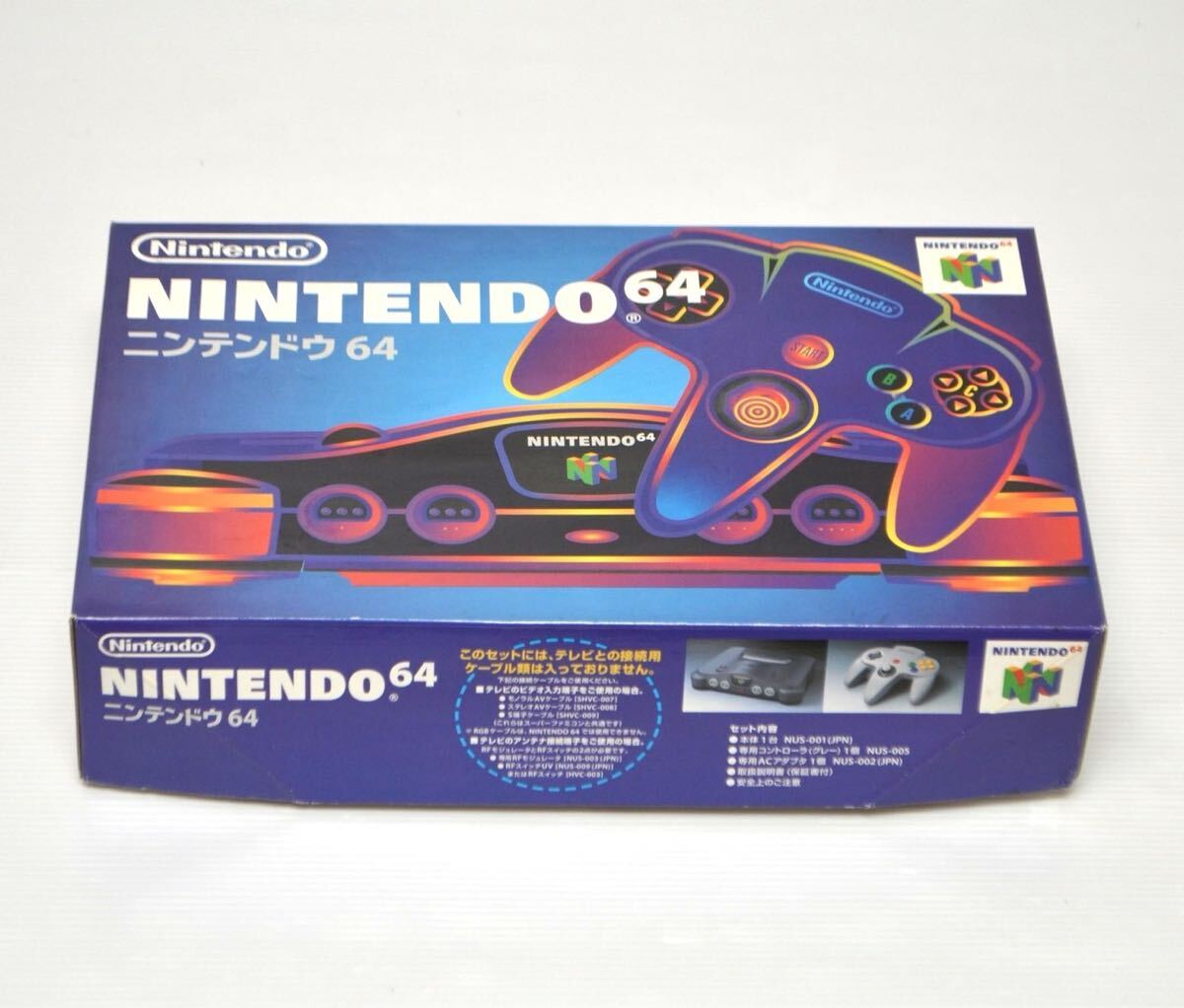 Nintendo ニンテンドー64 NUS-001 本体 コントローラー 箱付き