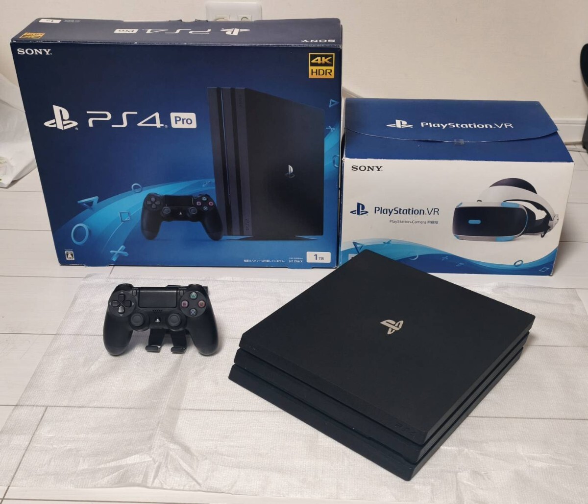 SONY PlayStation4 Pro 1TB PS VR カメラ同梱版セット