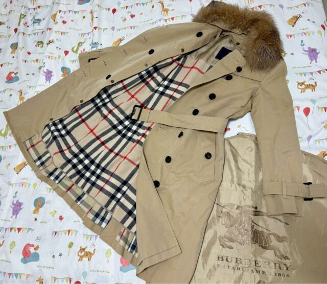 BURBERRY バーバリーロンドン トレンチコート ハニーベージュ 36
