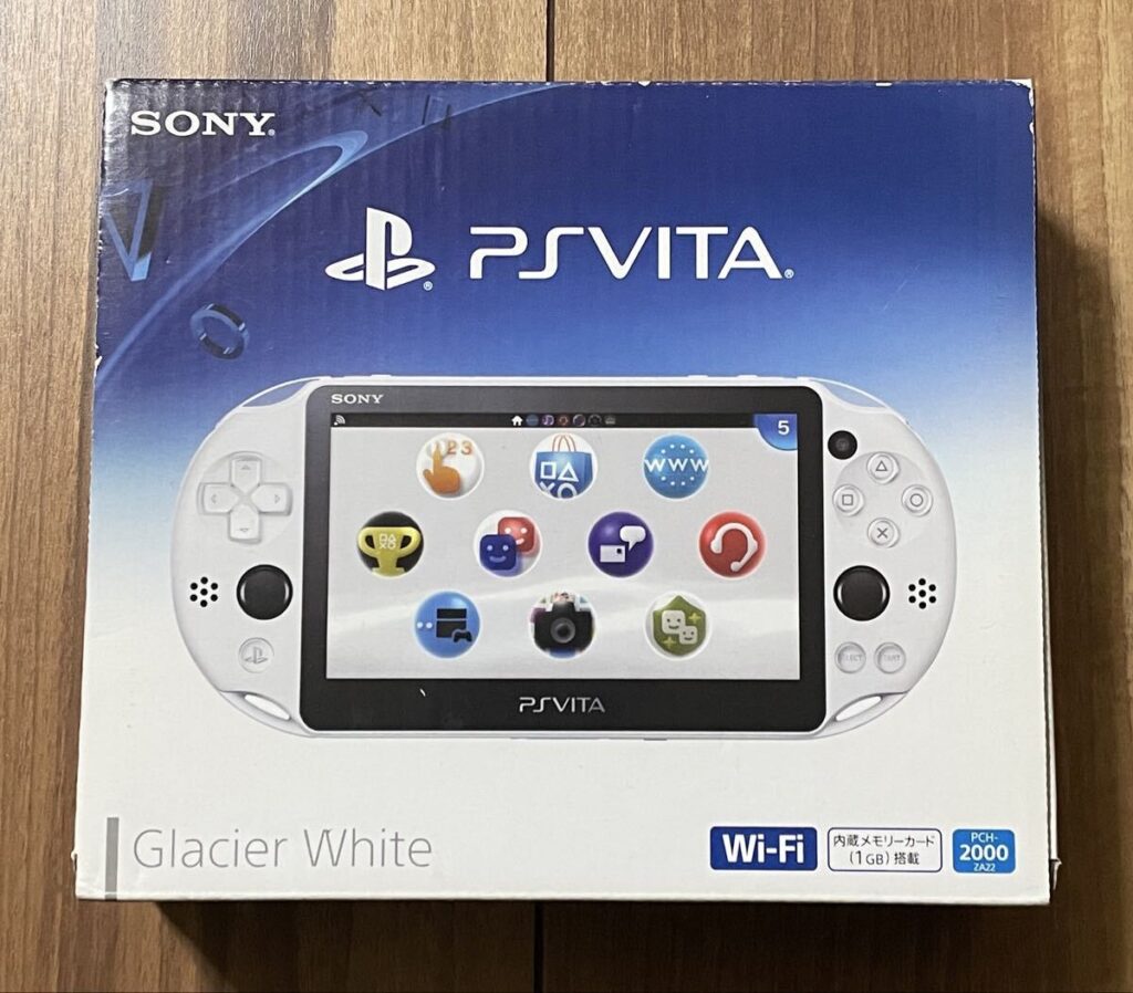 PlayStation Vita Wi-Fiモデル グレイシャー・ホワイト PCH-2000ZA22