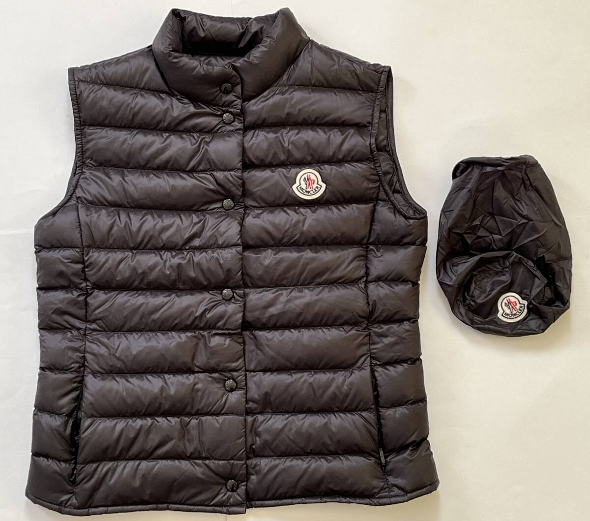 MONCLER モンクレール LIANE GILET ダウンベスト ブラック レディース